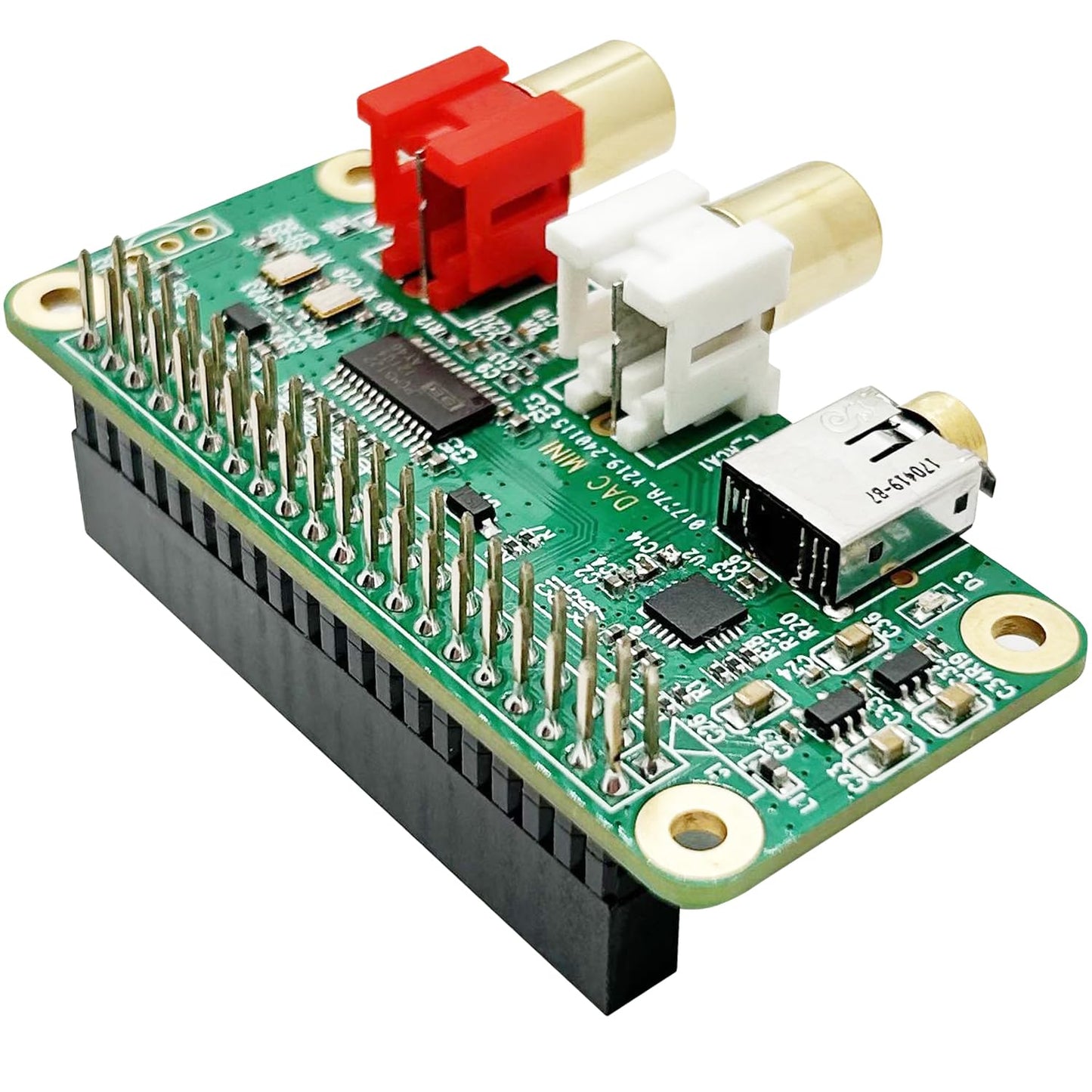 Innomaker Raspberry Pi HiFi DAC MINI HAT PCM5122 HiFi DAC Audio Card Expansion Board for Raspberry Pi Zero/Zero 2/Zero 2W/Pi5/Pi4
