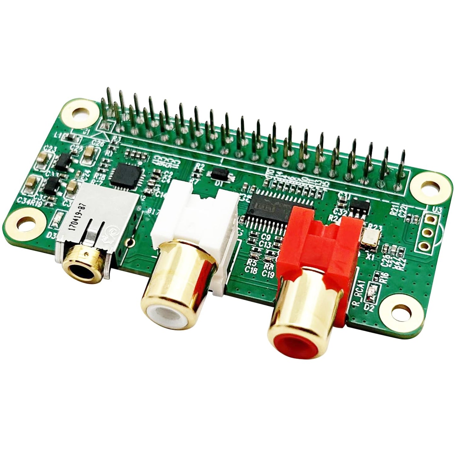 Innomaker Raspberry Pi HiFi DAC MINI HAT PCM5122 HiFi DAC Audio Card Expansion Board for Raspberry Pi Zero/Zero 2/Zero 2W/Pi5/Pi4
